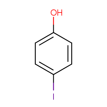 4-碘苯酚化学结构式
