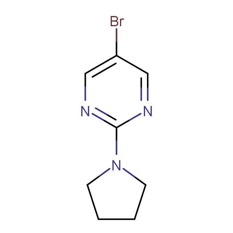 5-溴-2-(吡咯烷-1-基)嘧啶 CAS号:446286-61-9科研及生产专用 高校及研究所支持货到付款