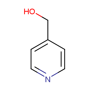 4-吡啶甲醇化学结构式