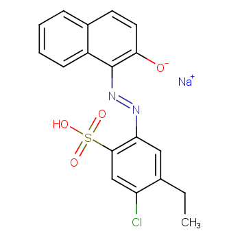 sodium 5-chloro-4-ethyl-2-[(2-hydroxy-1-naphthyl)azo]benzenesulphonate