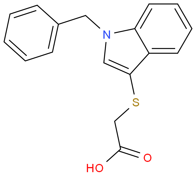 1-BENZYLINDOLE-3-THIOACETIC ACID