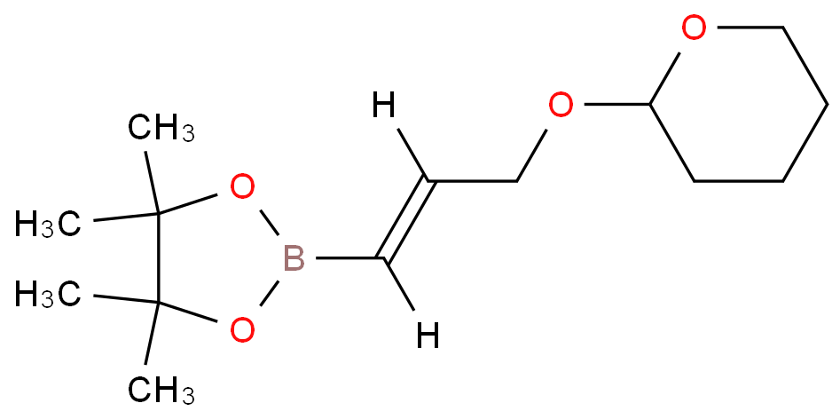 2-[3-(4,4,5,5-Tetramethyl-[1,3,2]dioxaborolan-2-yl)-allyloxy]-tetrahydro-pyran