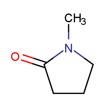 1-Methyl-2-pyrrolidinone structure