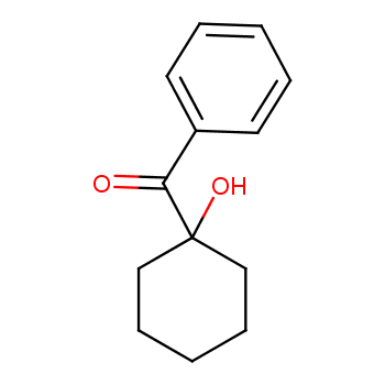 1-Hydroxycyclohexyl phenyl ketone structure