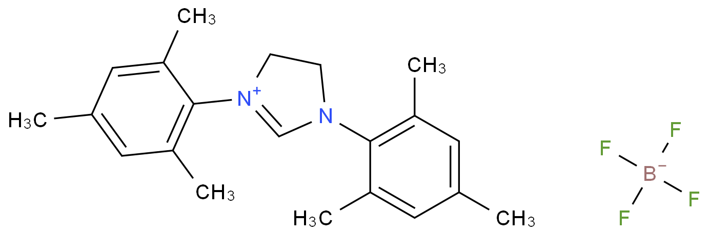 1,3-bis(2,4,6-trimethylphenyl)-4,5-dihydroimidazol-1-ium;tetrafluoroborate