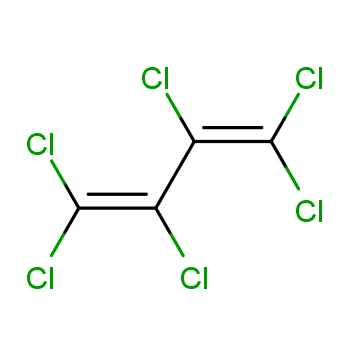 六氯丁二烯化学结构式