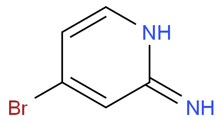 2-氨基-4-溴吡啶化学结构式