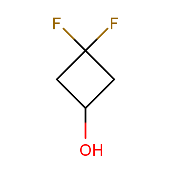 3,3-二氟环丁醇化学结构式