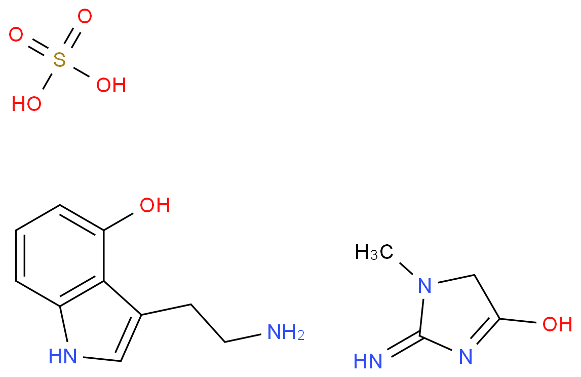 4-HYDROXYTRYPTAMINE, CREATINE SULFATE