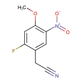 2-(2-fluoro-4-methoxy-5-nitrophenyl)acetonitrile