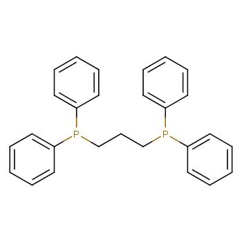 1,3-Bis(diphenylphosphino)propane structure