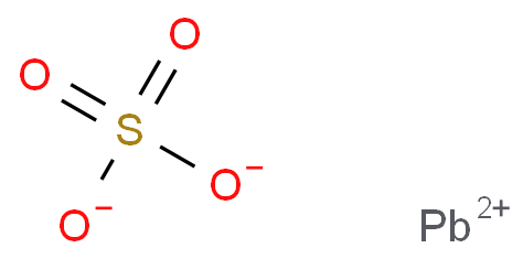 硫酸铅化学结构式