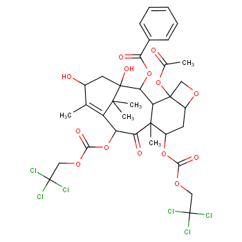 7,10-二(2,2,2-三氯乙氧羰基)-10-脱乙酰基巴卡丁 III