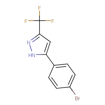 3-(4-Bromophenyl)-5-(Trifluoromethyl)-1h-Pyrazole  
