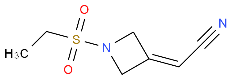 2-摆1-(乙基磺酰基)-3-氮杂环丁亚基闭乙腈/1187595-85-2