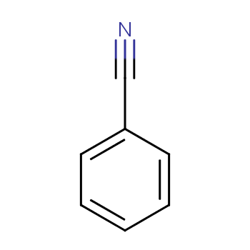 Benzonitrile; 100-47-0 structural formula