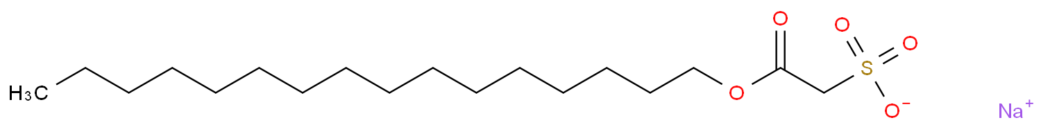 Acetic acid, 2-sulfo-,1-hexadecyl ester, sodium salt (1:1)