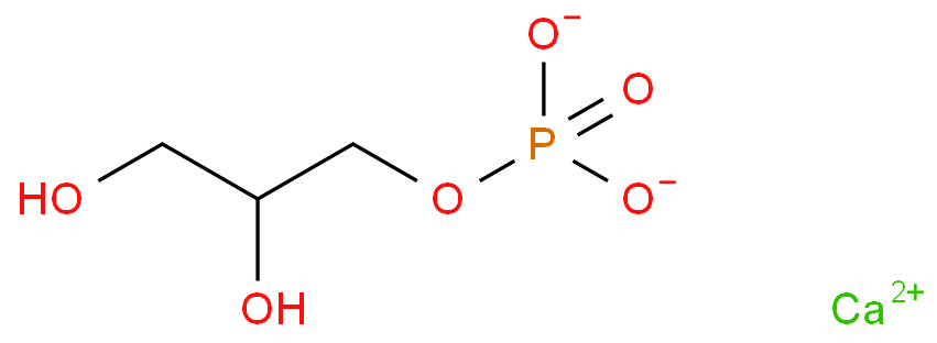 水合甘油磷酸钙化学结构式