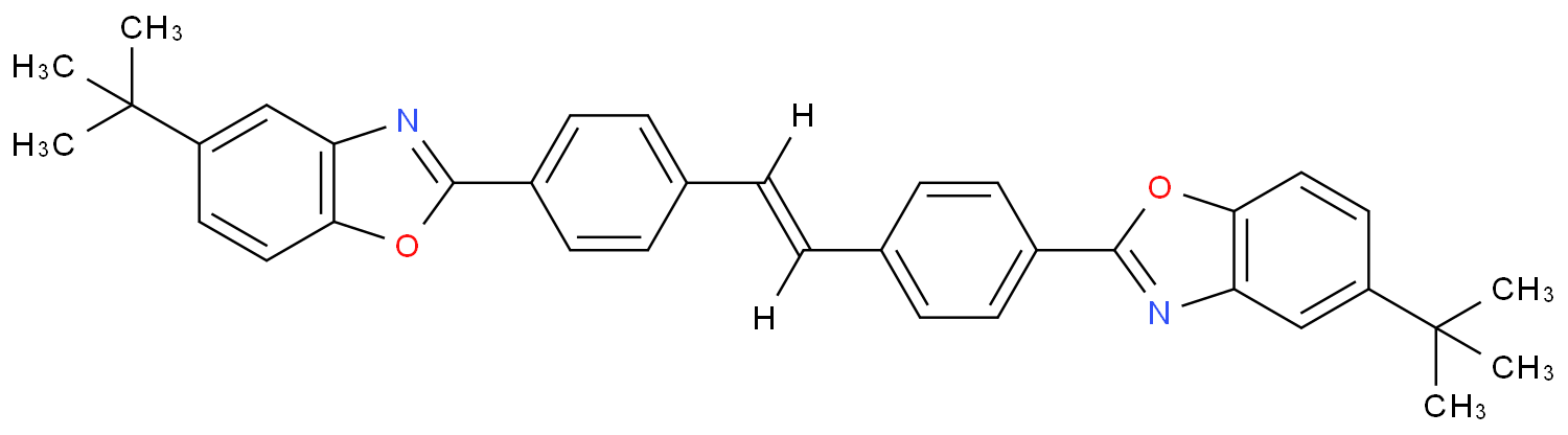 5-tert-butyl-2-[4-[(E)-2-[4-(5-tert-butyl-1,3-benzoxazol-2-yl)phenyl]ethenyl]phenyl]-1,3-benzoxazole