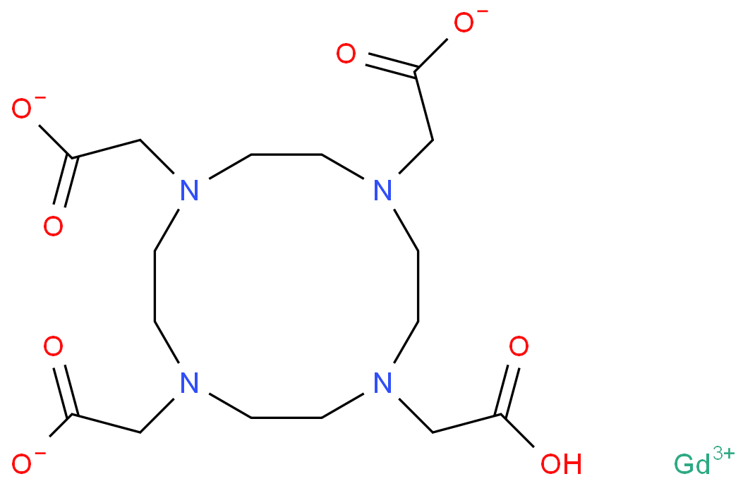 钆特酸化学结构式
