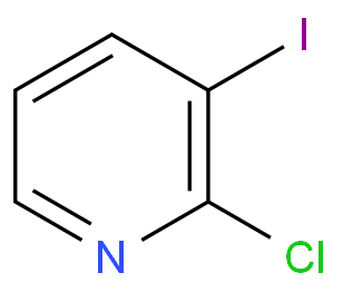 2-氯-3-碘吡啶化学结构式