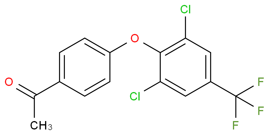 4'-(2,6-dichloro-4-trifluoromethyl)phenoxyacetophenone