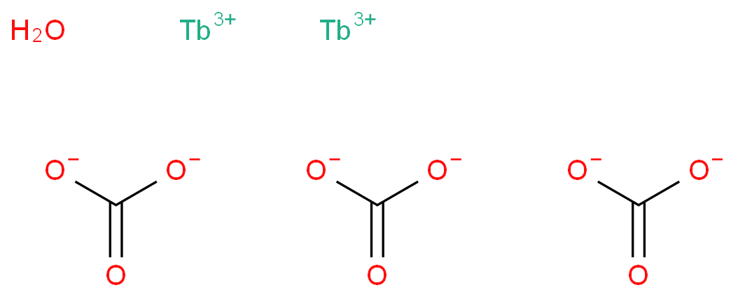 水合碳酸铽化学结构式