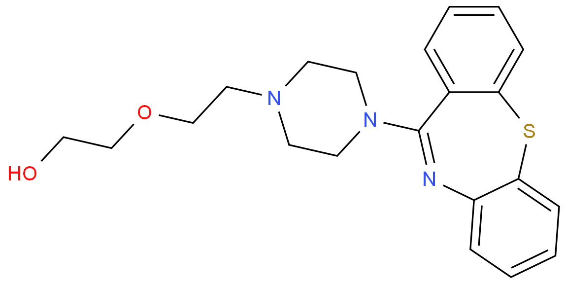 Quetiapine structure