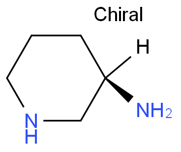 127294-73-9 (R)-3-氨基哌啶 结构式图片