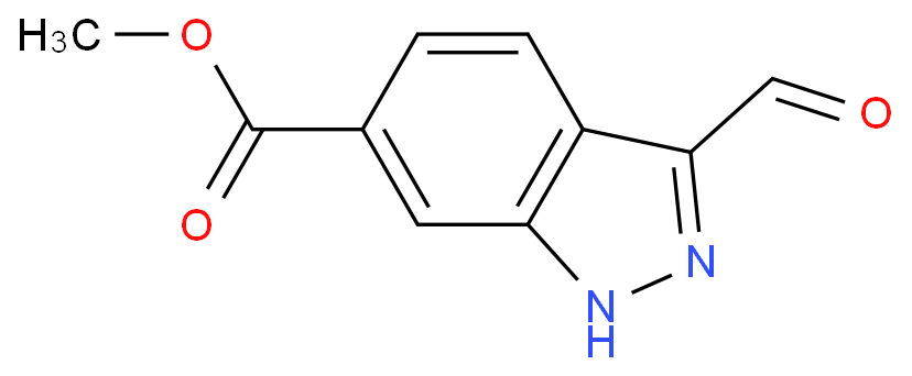 methyl 3-formyl-2H-indazole-6-carboxylate