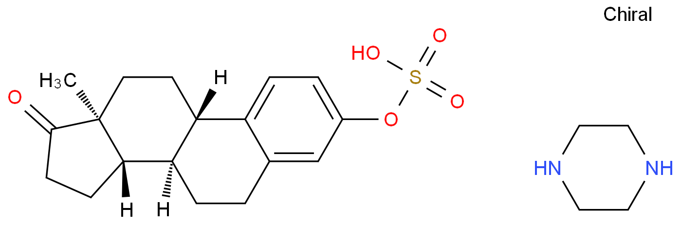 [(8R,9S,13S,14S)-13-methyl-17-oxo-7,8,9,11,12,14,15,16-octahydro-6H-cyclopenta[a]phenanthren-3-yl] hydrogen sulfate;piperazine