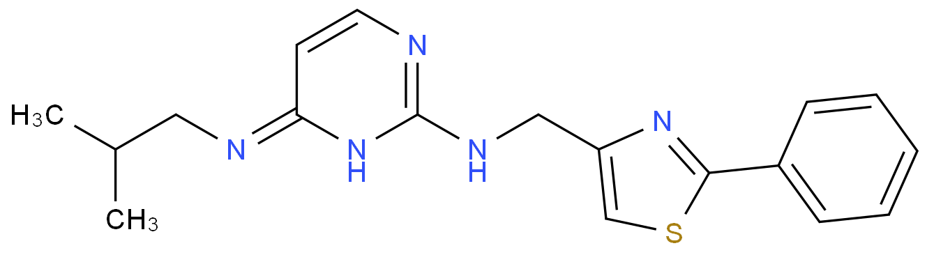 N4-isobutyl-N2-((2-phenylthiazol-4-yl)Methyl)pyriMidine-2,4-diaMine