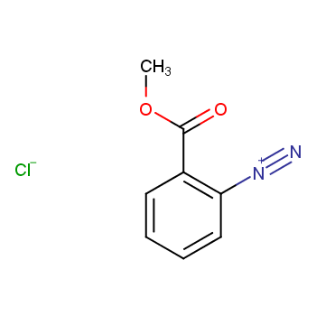 Benzenediazonium,2-(methoxycarbonyl)-,chloride(1:1)