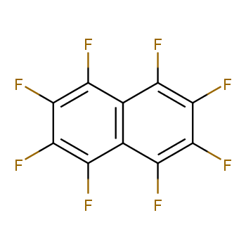 八氟萘化学结构式