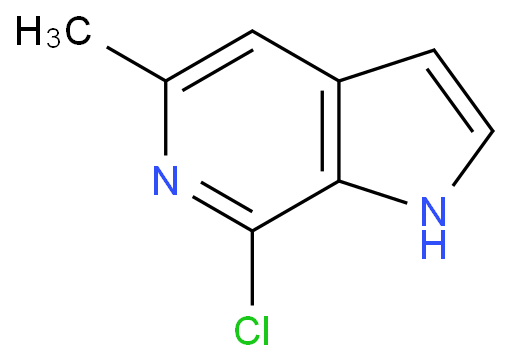 7-Chloro-5-methyl-1H-pyrrolo[2,3-c]pyridine  