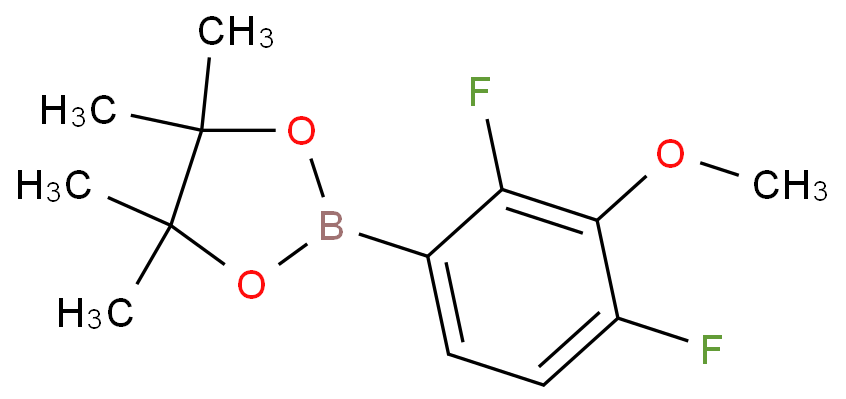 2-(2,4-二氟-3-甲氧基苯基)-4,4,5,5-四甲基-1,3,2-二氧硼杂环戊烷CAS：1809298-93-8