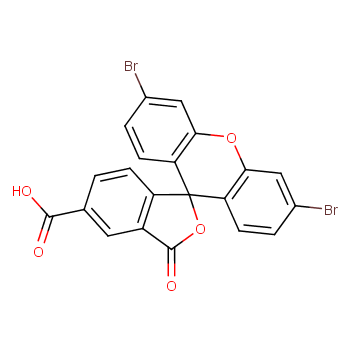 3',6'-dibromo-3-oxo-3H-spiro[isobenzofuran-1,9'-xanthene]-5-carboxylic acid