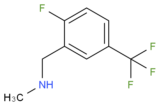 1-(2-氟-5-(三氟甲基)苯基)-N-甲基甲胺 CAS号:958863-66-6科研及生产专用 高校及研究所支持货到付款