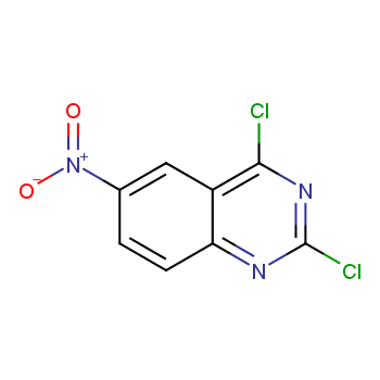 QUINAZOLINE, 2,4-DICHLORO-6-NITRO structure