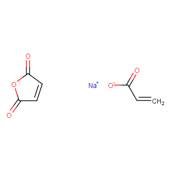 sodium; furan-2,5-dione; prop-2-enoate  