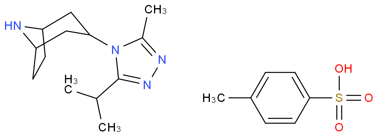 3-(3-異丙基-5-甲基-4H-1,2,4-三唑-4-基)-8-氮雜雙環(huán)[3.2.1]]辛烷對(duì)甲苯磺酸鹽