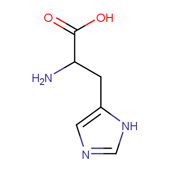 L-Histidine structure