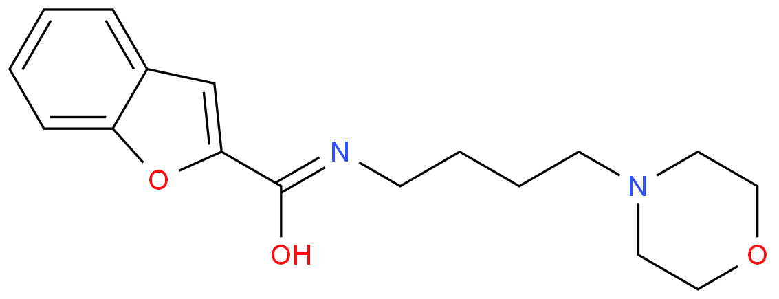 N-(4-吗啉丁基)苯并呋喃-2-甲酰胺/307002-71-7