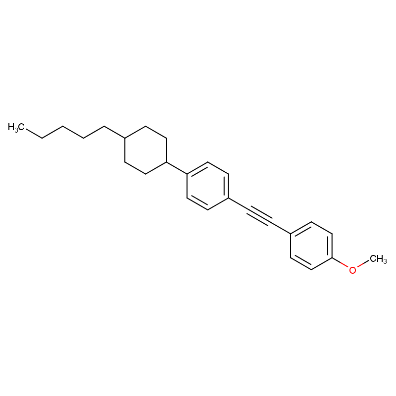 反式-1-甲氧基-4-(2-(4-(4-戊基环己基)苯基)乙炔基)苯 CAS号:372983-17-0科研及生产专用 高校及研究所支持货到付款