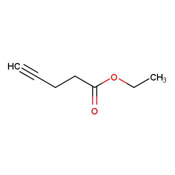 4-戊炔酸乙酯化学结构式