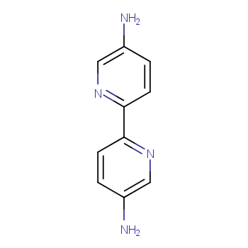 5,5'-二氨基-2,2'-联吡啶化学结构式