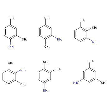 二甲基苯胺化学结构式