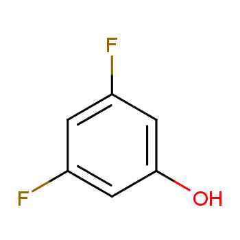 3,5-Difluorophenol structure