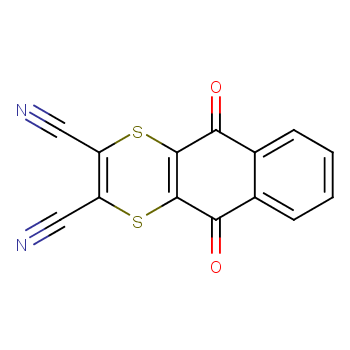 5,10-dioxobenzo[g][1,4]benzodithiine-2,3-dicarbonitrile