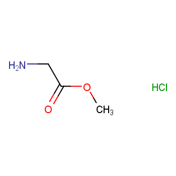 Glycine methyl ester hydrochloride structure